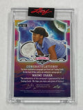 Tennis Naomi Osaka 2022 Leaf Vibrance No.BA-NO1 #3/3 Autographed Single Card