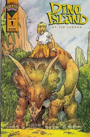 Dino Island Issue #1 February 1993 Comic Book