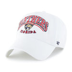 Panthers Hat 47' Clean Up Stark Adjustable White NHL