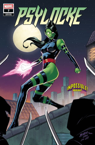 Psylocke Issue #7 May 2025 Variant Cover Badini Comic Book