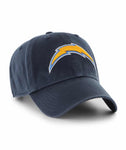 Chargers Hat 47' Clean Up Adjustable Navy