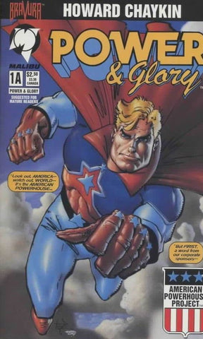 Power and Glory Issue #1A February 1994 Comic Book