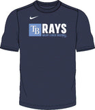 Rays Kids Shirt Cotton Midnight