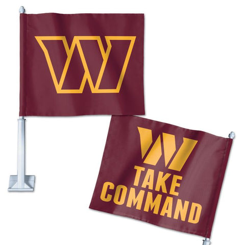 Commanders Car Flag Slogan