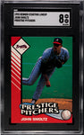 Braves John Smoltz 1993 Kenner Starting Lineup SGC Graded 8 Single Card