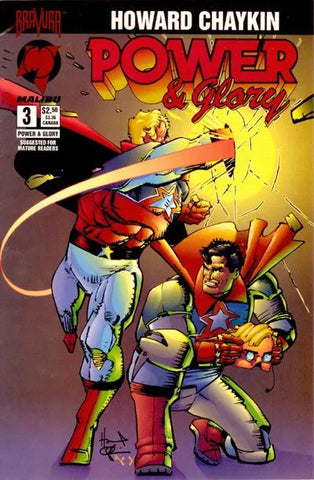 Power and Glory Issue #3 April 1994 Comic Book
