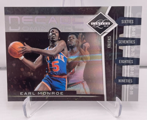 Knicks Earl Monroe 2010-11 Panini Limited No.5 #12/49 Single Card