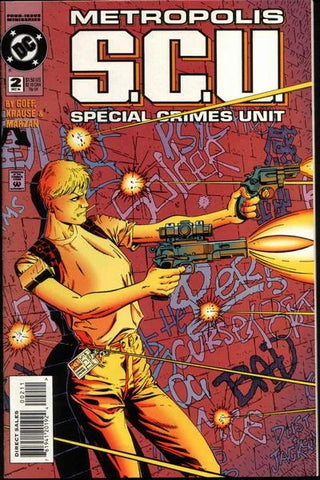 Metropolis S.C.U. Issue #2 December 1994 Comic Book