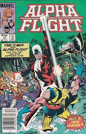 Alpha Flight Issue #17 December 1984 Comic Book