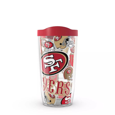 49ers 16oz All Over Tervis w/ Lid