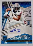 Panthers Tetairoa McMillan 2025 Panini Donruss Elite No.TOC-TMC #082/499 Autographed Rookie Single Card