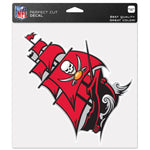 Buccaneers 8x8 DieCut Decal Color Ship