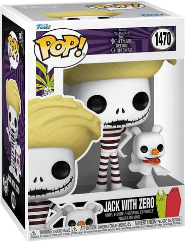 Funko Pop Vinyl - Disney The Nightmare Before Christmas - Jack w/ Zero 1470