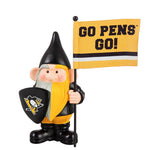 Penguins Team Gnome Holding Flag