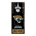 Jaguars 5x11 Wood Bottle Opener Sign