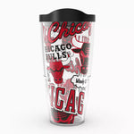 Bulls 24oz All Over Tervis w/ Lid