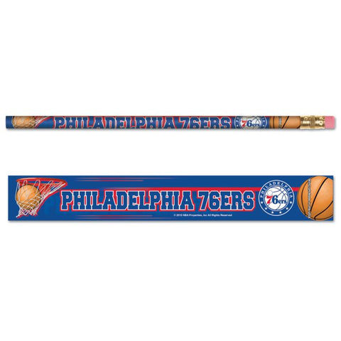 76ers 6-Pack Pencils