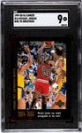 Bulls Michael Jordan 1999 Upper Deck MJ Career No.16 Rise to Greatness SGC Graded 9 Single Card (2881947)