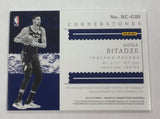 Pacers Goga Bitadze 2019-20 Chronicles Cornerstone #39/99 Autographed Relic Rookie Single Card