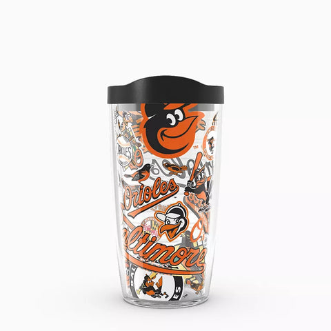 Orioles 16oz All Over Tervis w/ Lid