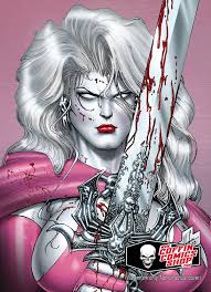 Lady Death: 30th Anniversary - Pink Metallicard Limited to 66 Single Card