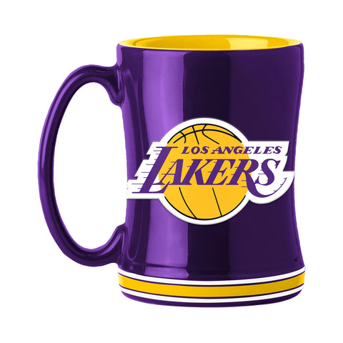 Lakers 14oz Coffee Mug Relief