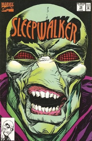 Sleepwalker Issue #19 December 1992 Comic Book