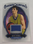 Basketball Deni Avdija 2020 Upper Deck Goodwin Champions Memorabilia No.M-DA Single Card