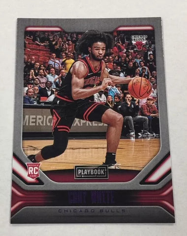 Bulls Coby White 2019-20 Chronicles Playbook #23/49 No.193 Rookie Single Card