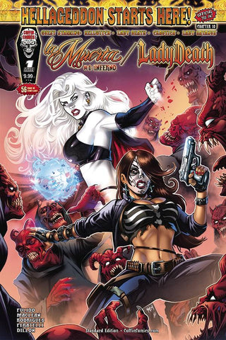 La Muerta/Lady Death: Inferno Issue #1 January 2025 Cover A Comic Book