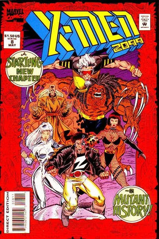 X-Men: 2099 Issue #8 May 1994 Comic Book