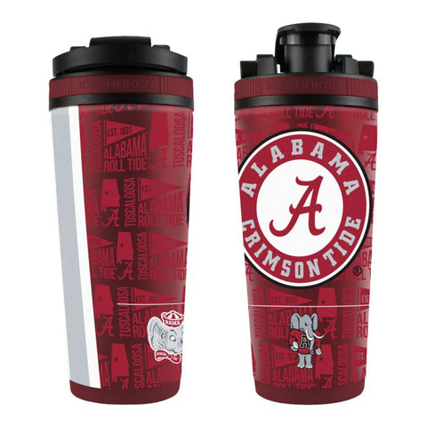 Alabama 26oz 4D Stainless Steel Ice Shaker Vault