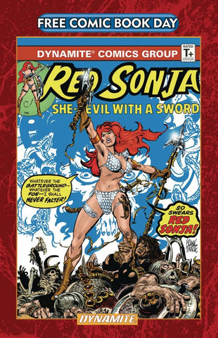 FCBD 2022 : Red Sonja Comic Book