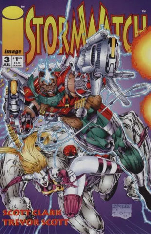 Stormwatch Issue #3 July 1993 Comic Book