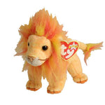 TY Beanie Baby 7" - Bushy the Lion 2000