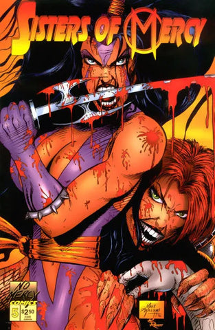 Sisters of Mercy Issue #5 July 1996 Comic Book