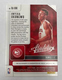 Hawks Onyeka Okongwu 2021 Absolute Memorabilia No.RA-OOK Autographed Rookie Single Card