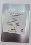 Knicks Earl Monroe 2013 Panini America-Hall of Fame Monikers #11 01/01 This is 1 of 4 Magenta Plate Single Card