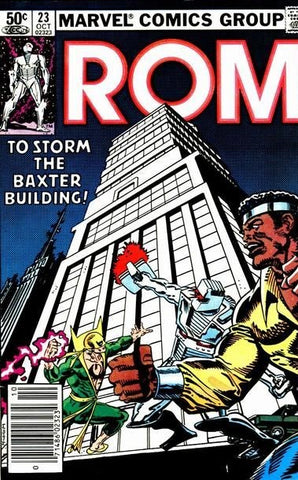 Rom Issue #23 October 1981 Comic Book