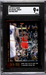 Bulls Michael Jordan 1999 Upper Deck MJ Career No.59 The Final Shot SGC Graded 9 Single Card (4038114)