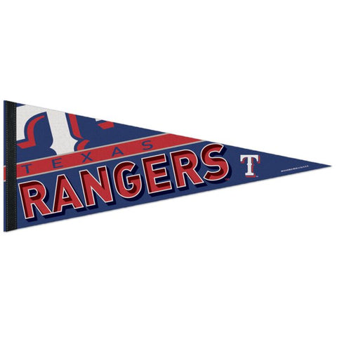 Rangers Triangle Pennant 12"x30" Classic MLB