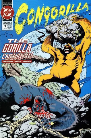 Congorilla Issue #3 January 1993 Comic Book