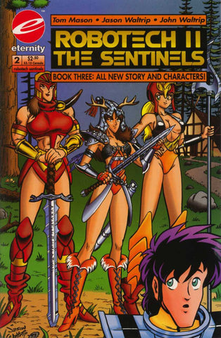 Robotech II: The Sentinels Book 3 Issue #2 July 1993 Comic Book