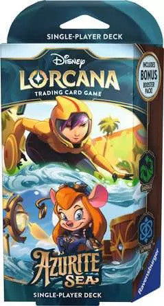 Disney Lorcana Starter Deck - Azurite Sea - Emerald/Sapphire