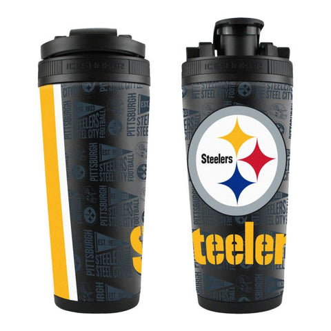 Steelers 26oz 4D Stainless Steel Ice Shaker