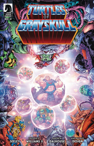 Masters of the Universe: TMNT Turtles of Grayskull Issue #3 February 2025 Cover A Comic Book