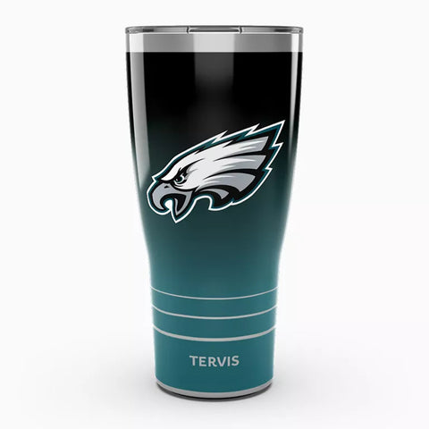 Eagles 30oz Ombre Stainless Steel Tervis w/ Slider Lid