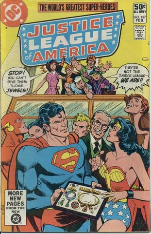 Justice League: America Issue #187 February 1981 Comic Book
