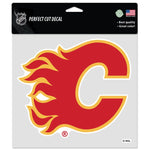 Flames 8x8 DieCut Decal Color