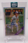 Brewers Robin Yount 2024 Topps Archives Signature Series No. T88C-19 #1/1 On-Card Autographed Single Card